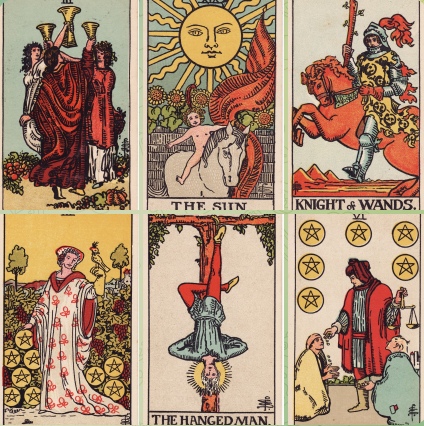 Как правильно трактовать расклады таро - схема отличия самовнушения от объективного чтения.