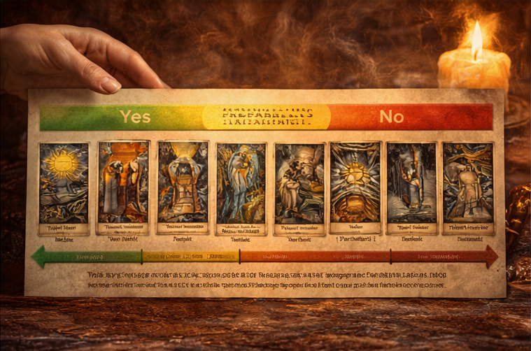 Какие карты таро говорят да а какие нет