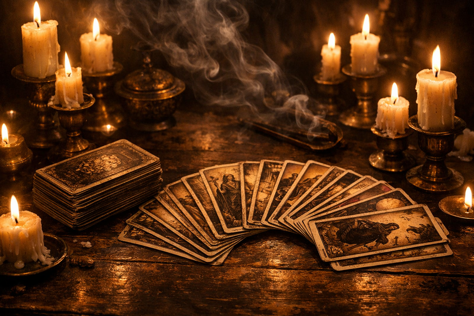 Структура колоды таро из 78 карт