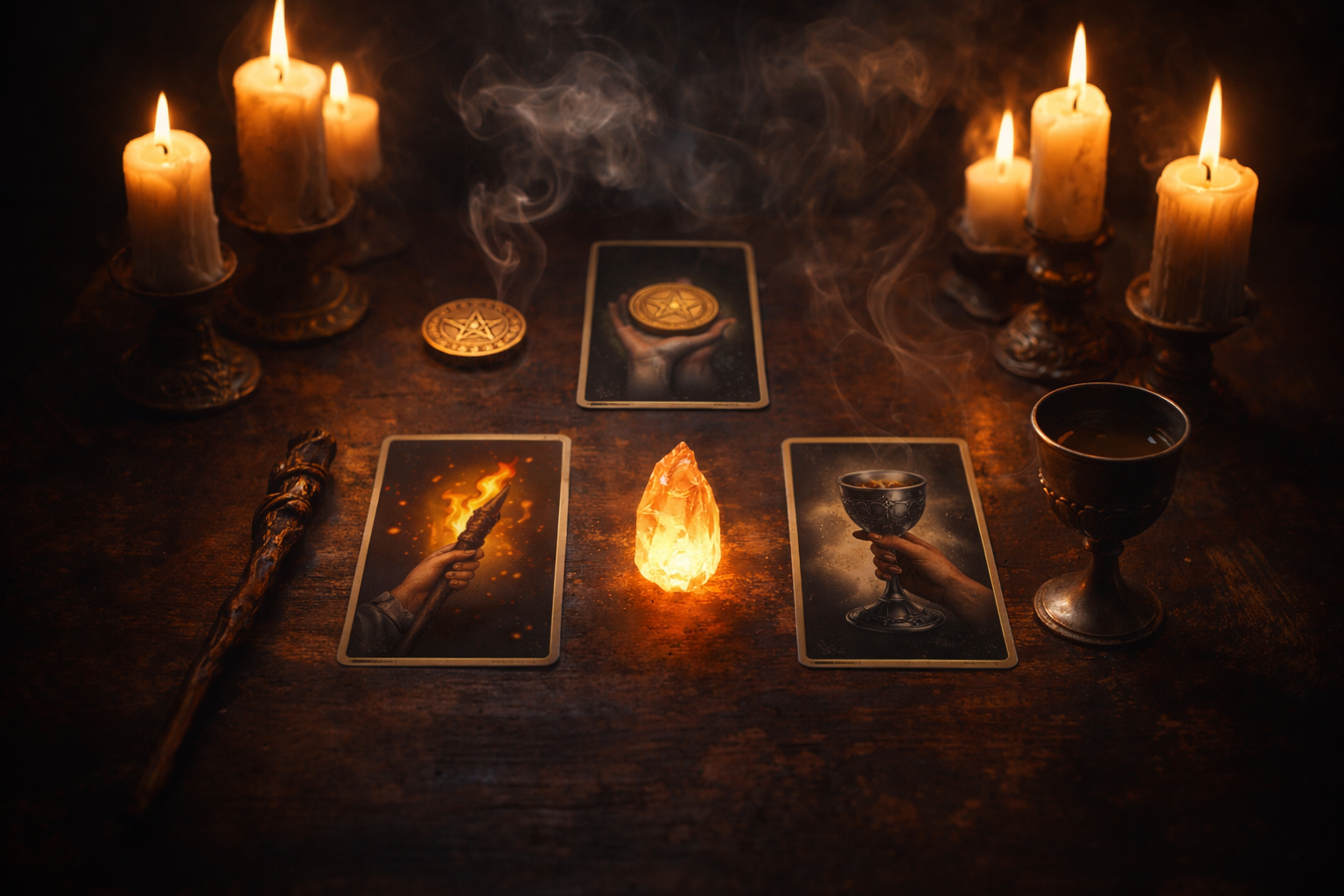 расклад таро чему учит меня паж - схема для определения точки роста и нового урока.