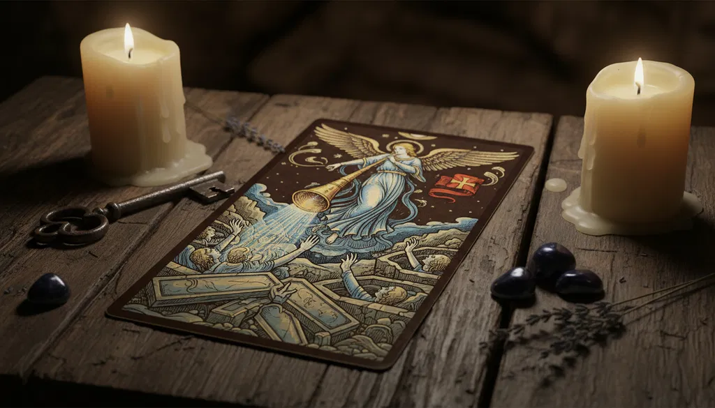 Значение и символика карты Таро Суд (Страшный Суд).