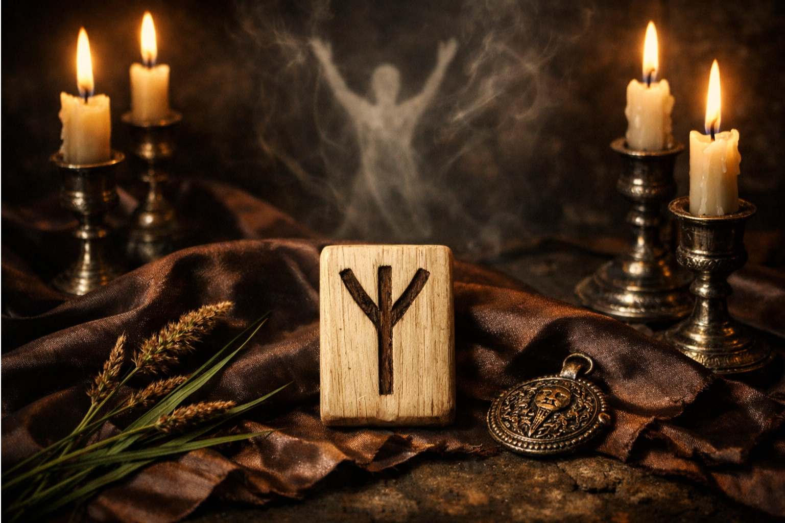 руна альгиз значение описание и их толкование в графике