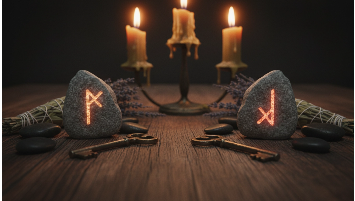 Прямое и перевернутое значение руны Турисаз в гадании: таблица сравнения.