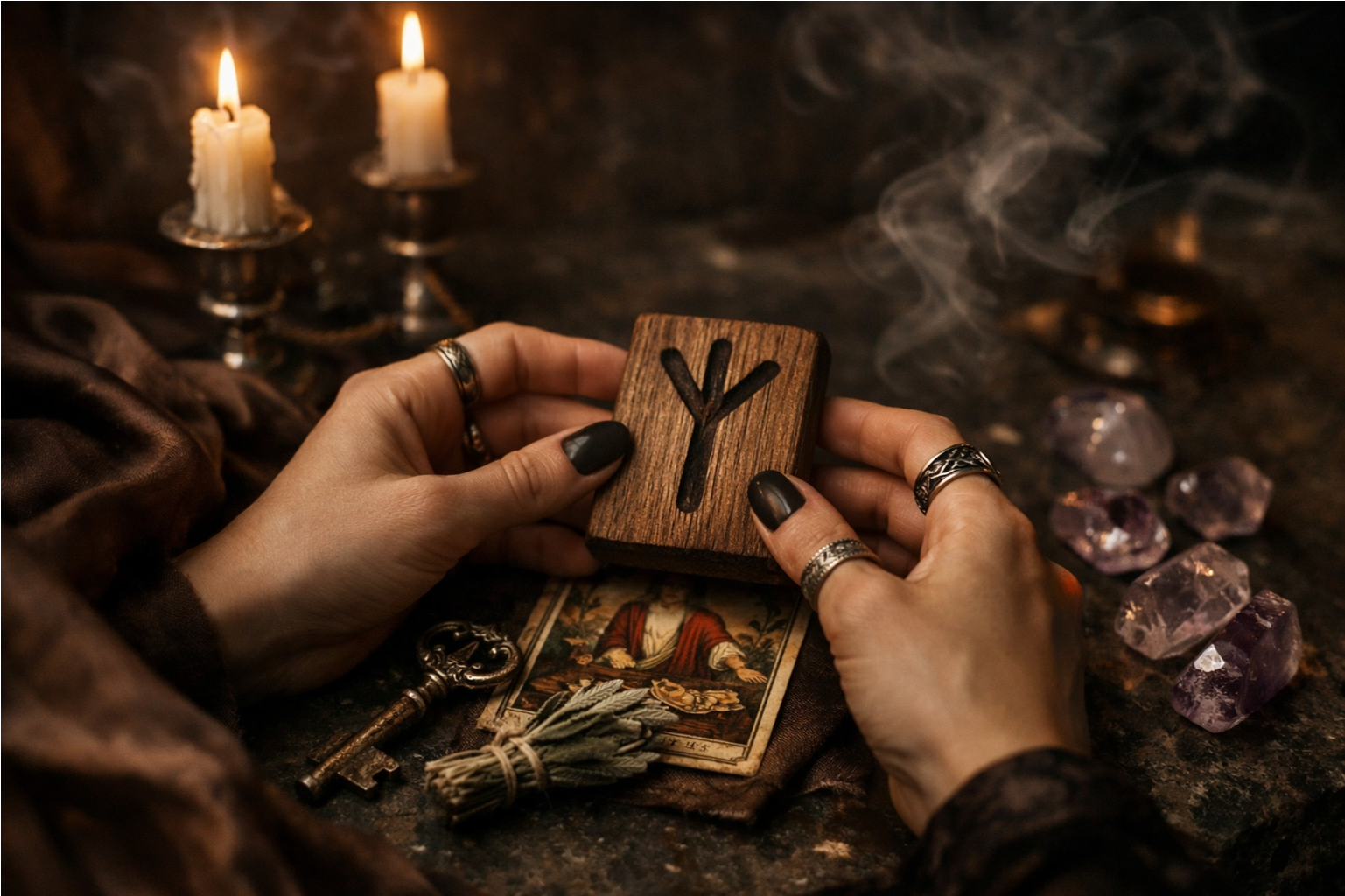 руна альгиз фото и пошаговый план действий