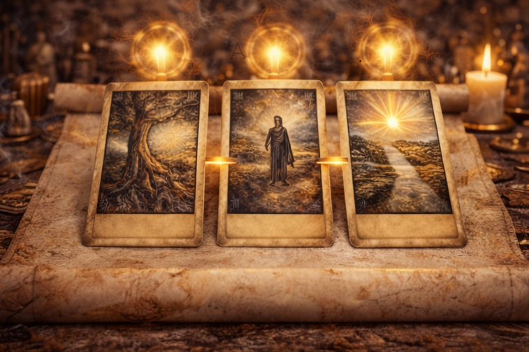 Расклад таро было есть будет - схема связи прошлого, настоящего и будущего