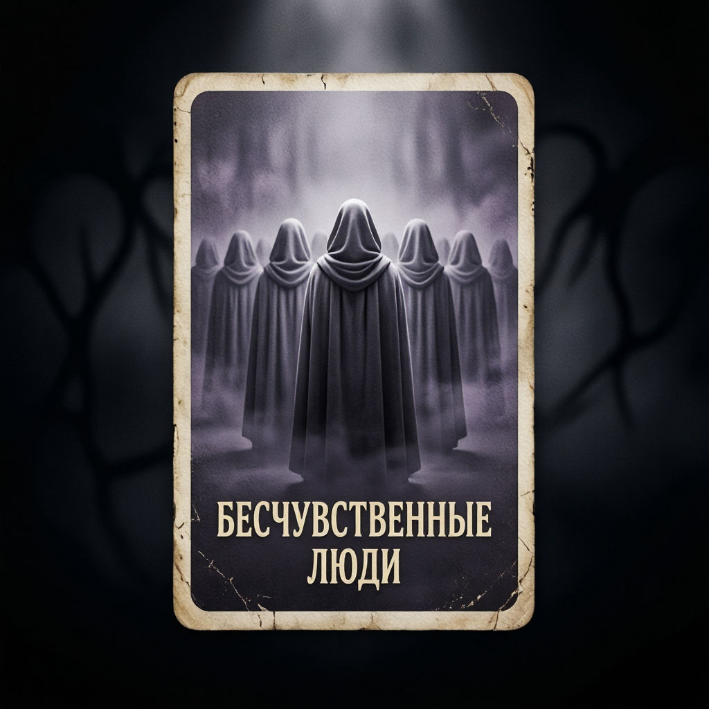 карта «Бесчувственные люди»