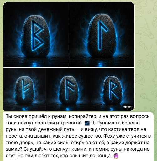 расклад на финансы