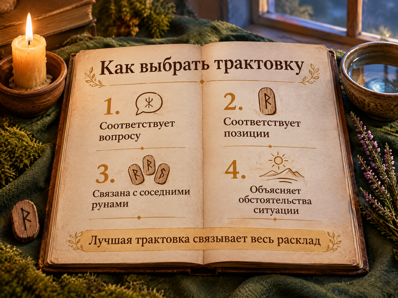 как руны взаимодействуют между собой в раскладе
